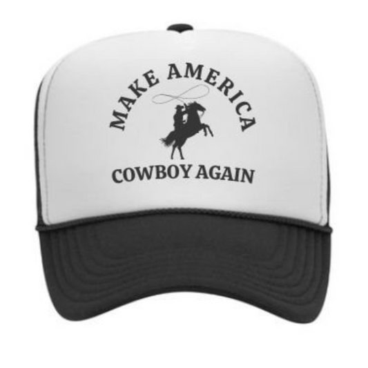 Make America Cowboy Again Trucker Hat